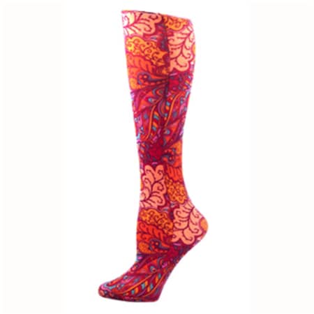 CMPS2 Bright Vintage Floral Therapeutic Compression Sock